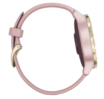 Garmin Vivoactive 4S - Light Gold with Dust Rose Band (010-02172-31) by Garmin