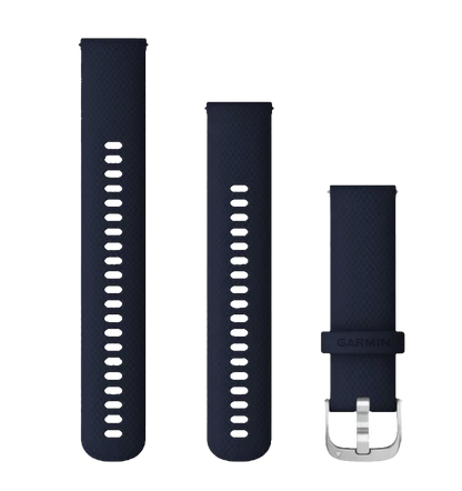 Garmin Quick Release Bands (22 mm) Black w/ Slate Hardware (010-12932-2A) by Garmin