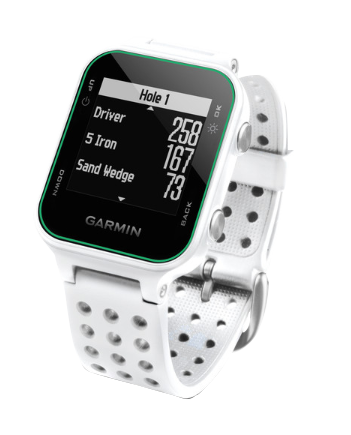 Garmin Approach S20, White, Golf GPS Smartwatch & Rangefinder (Garmin Certified Refurbished) by Garmin