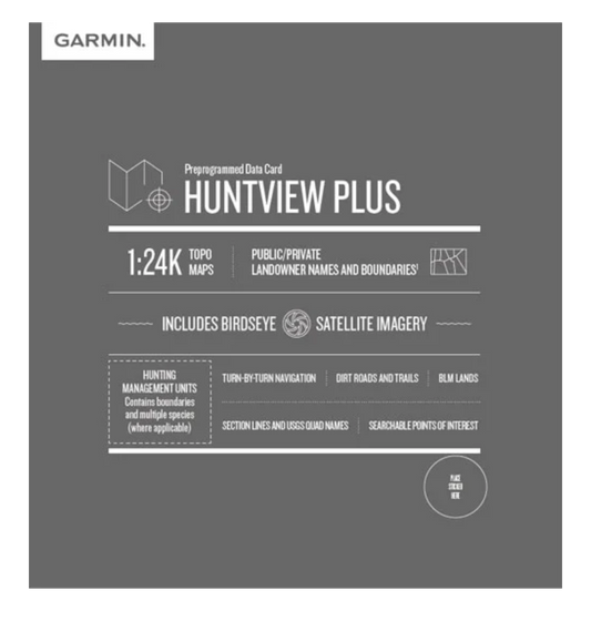 Garmin Huntview Plus Maps Louisiana microSD Card (010-12642-52) by Garmin