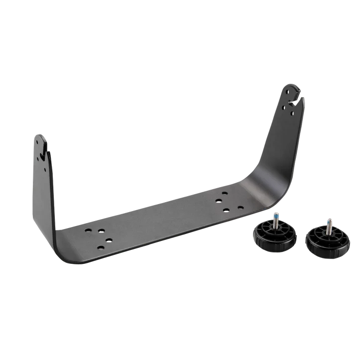 Garmin Bail Mount with Knobs for GPSMAP 7x10, black metal bracket with two knobs