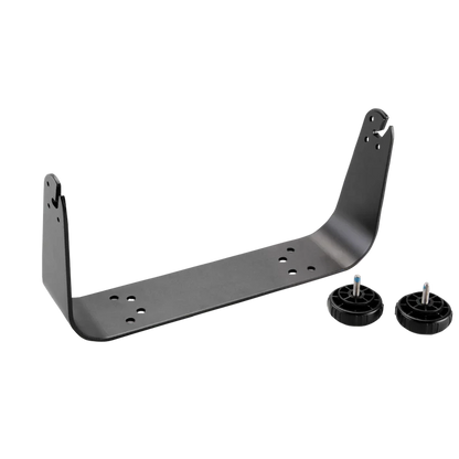 Garmin Bail Mount with Knobs for GPSMAP 7x10, black metal bracket with two knobs
