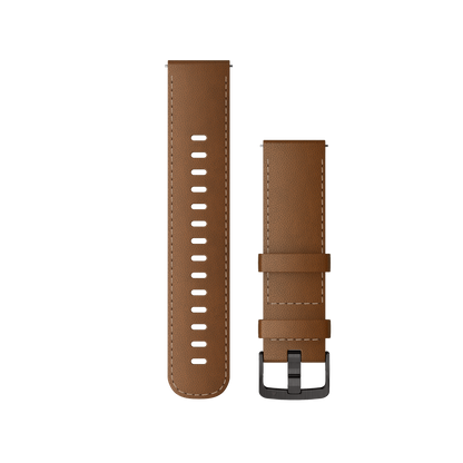 Garmin Venu 4, 45mm, Slate with Black Silicone Band and Brown Leather Band (010-03014-03) by Garmin