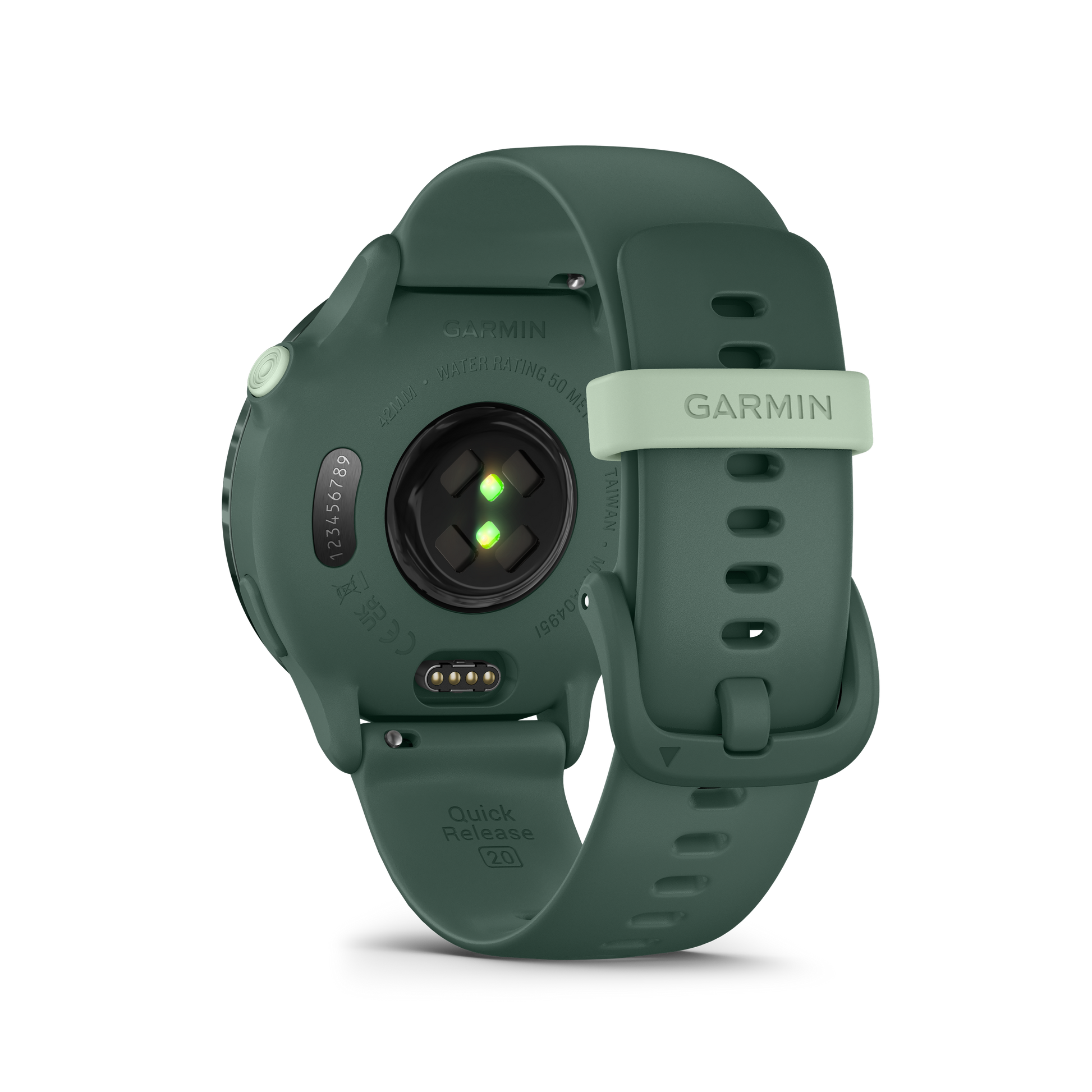 Garmin Vivoactive 6, Metallic Jasper Green with Jasper Green Band (010-02985-02) by Garmin
