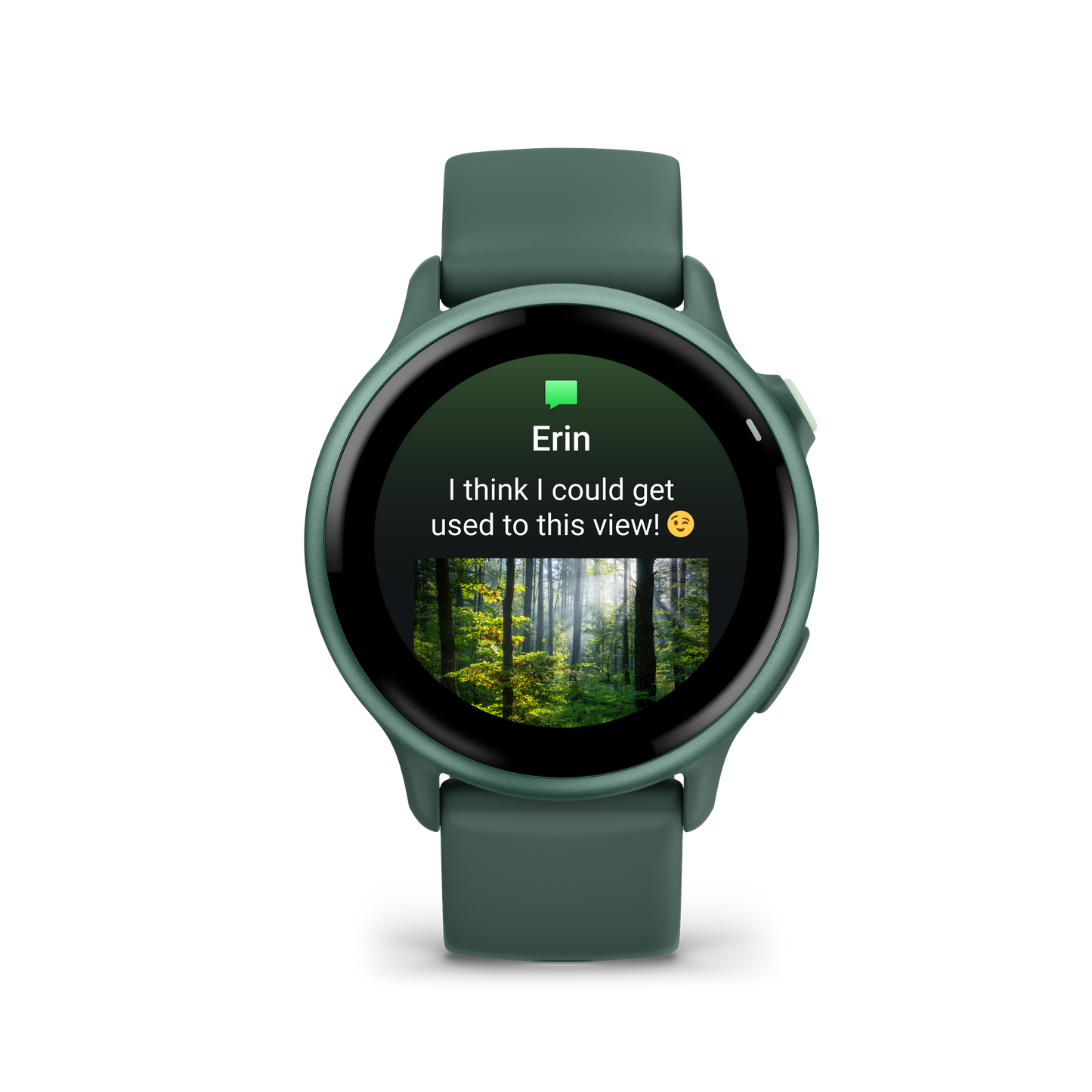 Garmin Vivoactive 6, Metallic Jasper Green with Jasper Green Band (010-02985-02) by Garmin