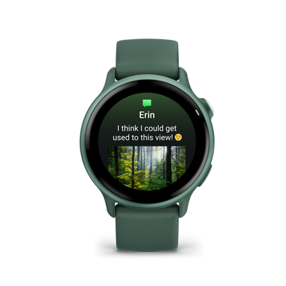 Garmin Vivoactive 6, Metallic Jasper Green with Jasper Green Band (010-02985-02) by Garmin