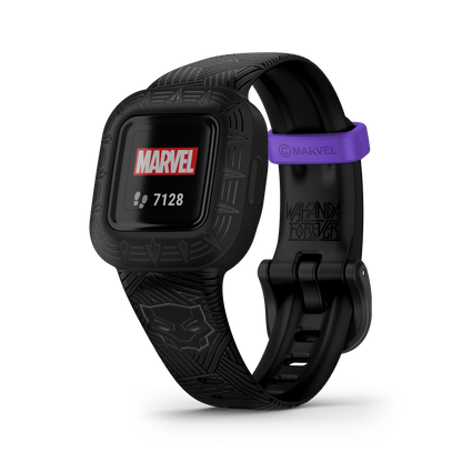 Garmin Vívofit jr. 3, reloj negro cósmico para niños (reacondicionado certificado por Garmin)
