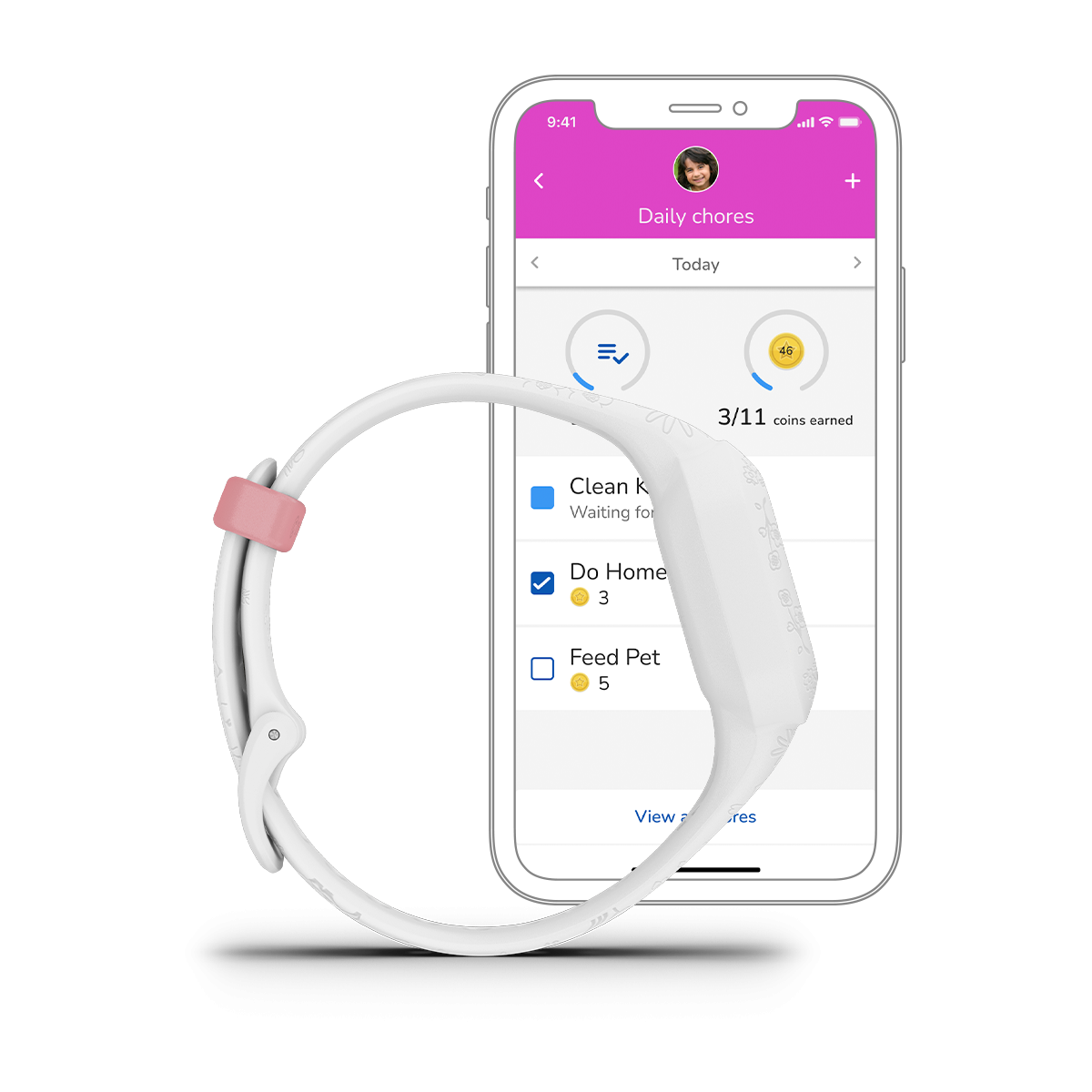 Garmin Vívofit jr. 3, montre noire Cosmic pour enfants (reconditionnée et certifiée Garmin)