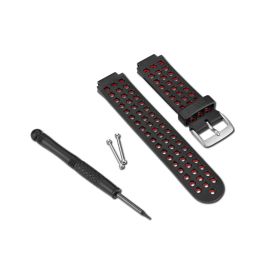 Garmin Watch Band (for Approach and Forerunner, Black/Red)