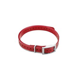Garmin 3/4-inch Collar Strap (Red, Square Buckle) 