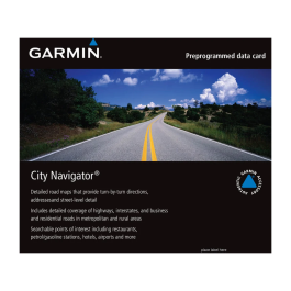 Garmin City Navigator North America NT microSD/SD card