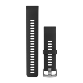 Garmin Replacement Watch Bands Black Silicone Band