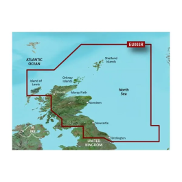 Garmin Great Britain, Northeast Charts BlueChart g3 Vision | VEU003R | Download