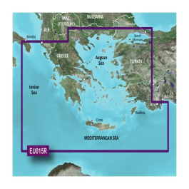 Garmin Aegean Sea and Sea of Marmara Charts BlueChart g3 Vision | VEU015R | Download
