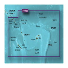 Garmin New Caledonia to Fiji Coastal Charts BlueChart g3 Vision | VPC018R | microSD/SD