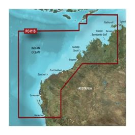 Garmin Australia, Geraldton to Darwin Coastal Charts BlueChart g3 | HXPC411S | Download