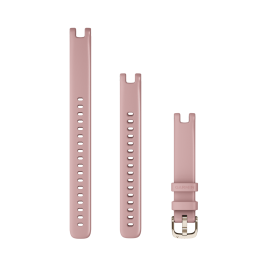 Garmin Lily Bands (14 mm) Dust Rose with Cream Gold Hardware