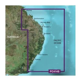 Garmin Australia, Mackay to Twofold Bay Coastal Charts BlueChart g3 Vision | VPC414S | Download