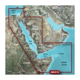 Garmin Red Sea Coastal Charts BlueChart g3 Vision | VAW451S | Download