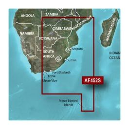 Garmin Africa, Knysna, SA to Beira, MZ Coastal and Inland Charts