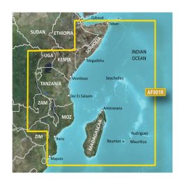 Garmin Africa, Eastern Coastal and Inland Charts BlueChart g3 Vision | VAF001R | Download