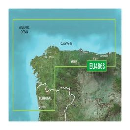 Garmin Spain, Galica and Asturias Charts BlueChart g3 Vision | VEU486S | Download