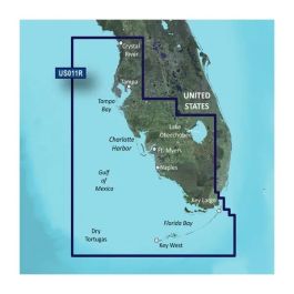 Garmin U.S., Southwest Florida Coastal Charts BlueChart g3 Vision | VUS011R | Download