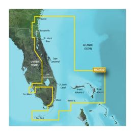 Garmin U.S., Jacksonville to Key West, FL Coastal Charts BlueChart g3 Vision | VUS009R | Download