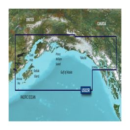 Garmin U.S., Alaska, Anchorage to Juneau Coastal Charts BlueChart g3 Vision | VUS025R | Download
