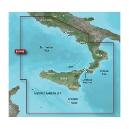 Garmin Italy, Sicily to Lido di Ostia Charts BlueChart g3 Vision | VEU460S | Download