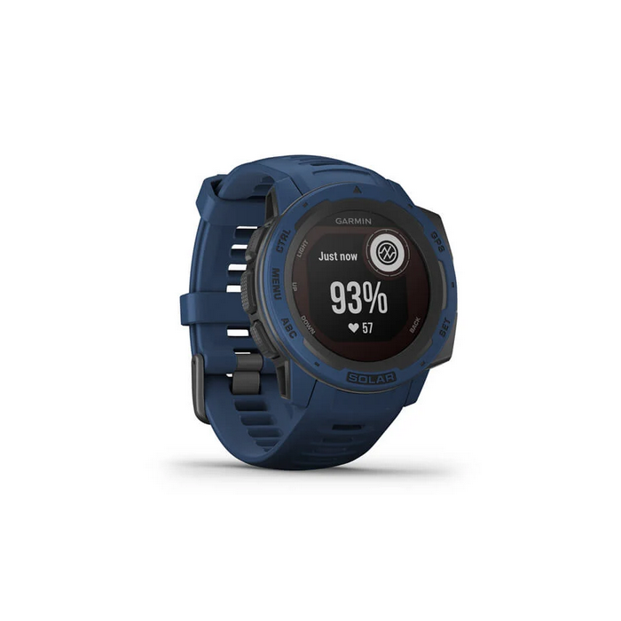  Garmin Instinct Solar Surf, Solar-Powered Rugged Outdoor  Smartwatch with Tide Data and Dedicated Surfing Activity, Pipeline  (Renewed) : Electronics